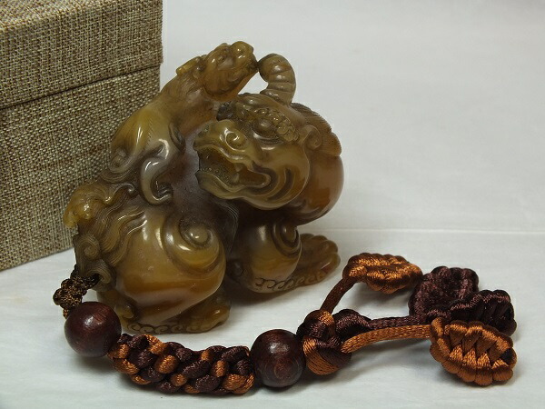 楽天市場】□龍香堂□☆旧中国白玉（はくぎょく）貔貅（ひきゅう）置物