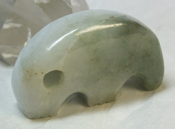 楽天市場】□龍香堂□☆「国石」糸魚川翡翠（ひすい）双体子持勾玉