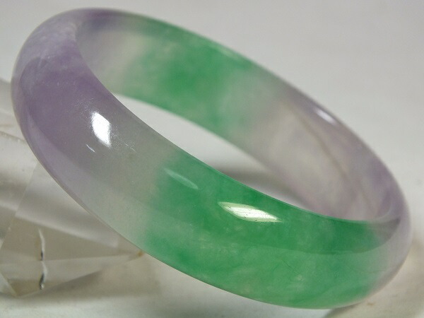 楽天市場】□龍香堂□☆美品！ミャンマー氷種ラベンダー翡翠バングル