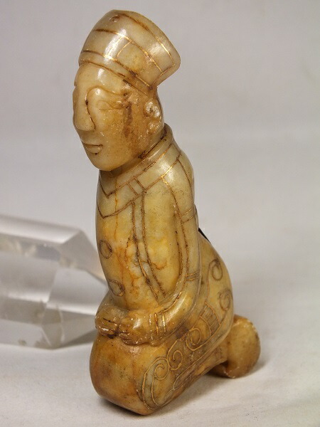 楽天市場】□龍香堂□☆旧中国白玉（はくぎょく）貔貅（ひきゅう）置物