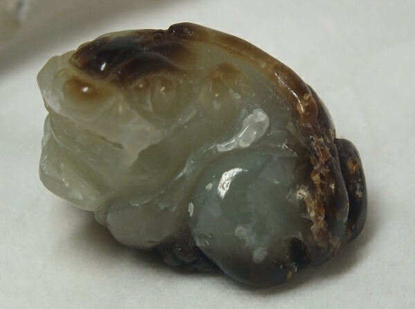 楽天市場】□龍香堂□☆和田白玉（ホータンはくぎょく）貔貅（ひきゅう