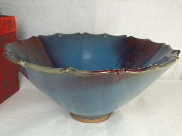 楽天市場】□龍香堂□☆【中国骨董品】均窯（きんよう）細首花瓶