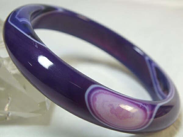 楽天市場】□龍香堂□☆瑪瑙（メノウ）大型バングル60mm