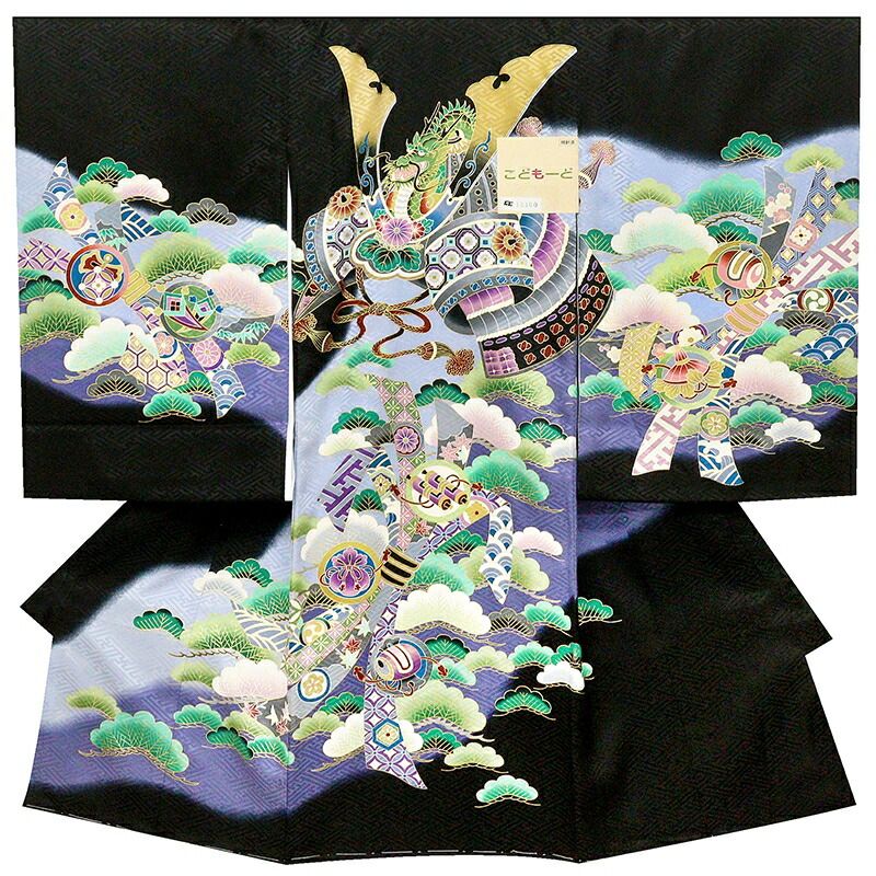 22⭐︎新品正絹産着（祝着）京友禅伝統工芸染、刺繍入、金彩、特選大鷹と熨斗文 新品正絹産着（祝着）京友禅伝統工芸染、刺繍入、金彩、染分け友禅、特選