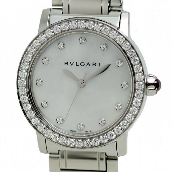美品【BVLGARI】ブルガリ 時計 ダイヤモンド 白文字盤 レディース 本物 楽天市場】【広尾店】美品 ブルガリ BVLGARI ブルガリブルガリ