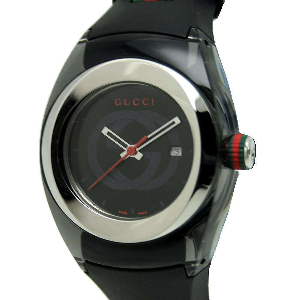 楽天市場】GUCCI グッチ ブラック文字盤 GGキャンバス SS トラベル