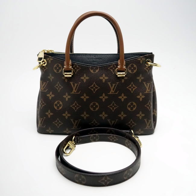 auc-kaneki: ★ Louis Vuitton LOUIS VUITTON ★ handbag / Monogram / Pallas BB / Noir | Rakuten ...
