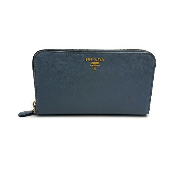 PRADA プラダ　長財布　ラウンドファスナー　ロゴ金具　ネイビー 楽天市場】【財布】PRADA プラダ TORO ラウンドファスナー 長