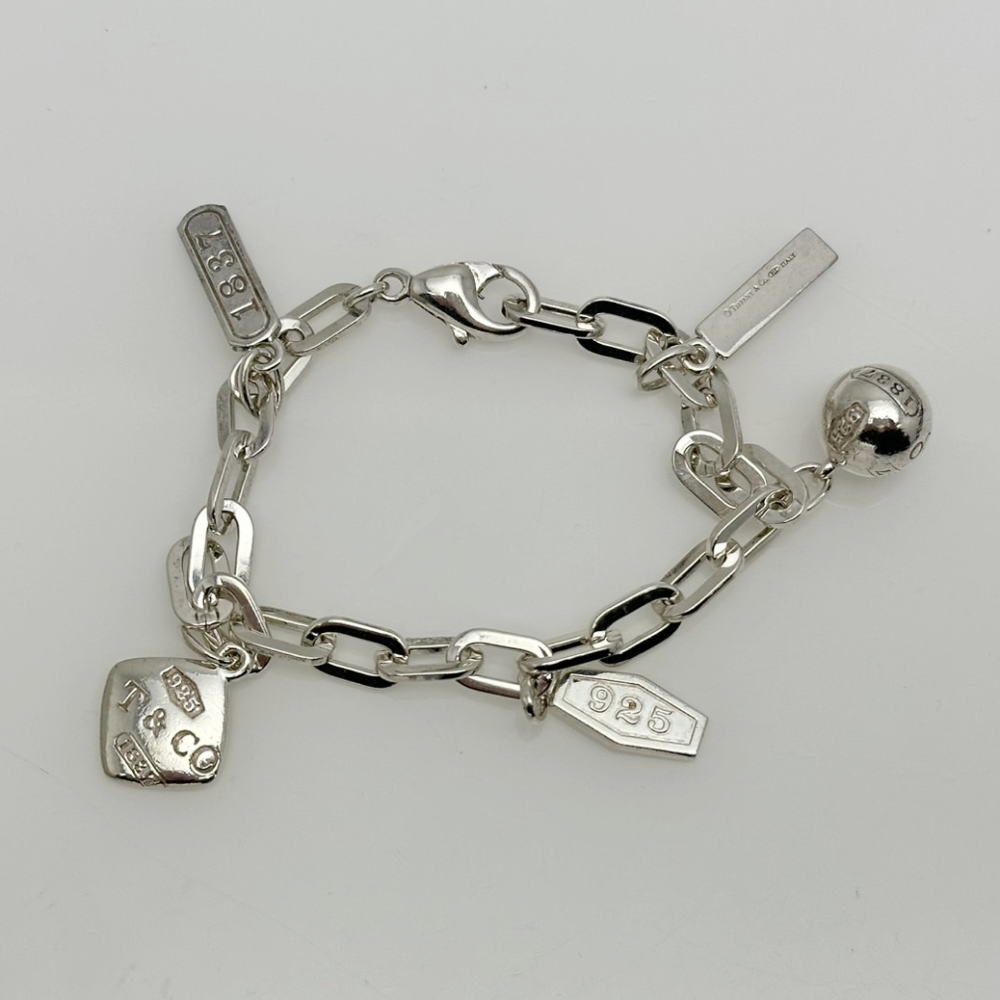 楽天市場】ティファニー TIFFANY&Co. 7Pチャーム ブレスレット