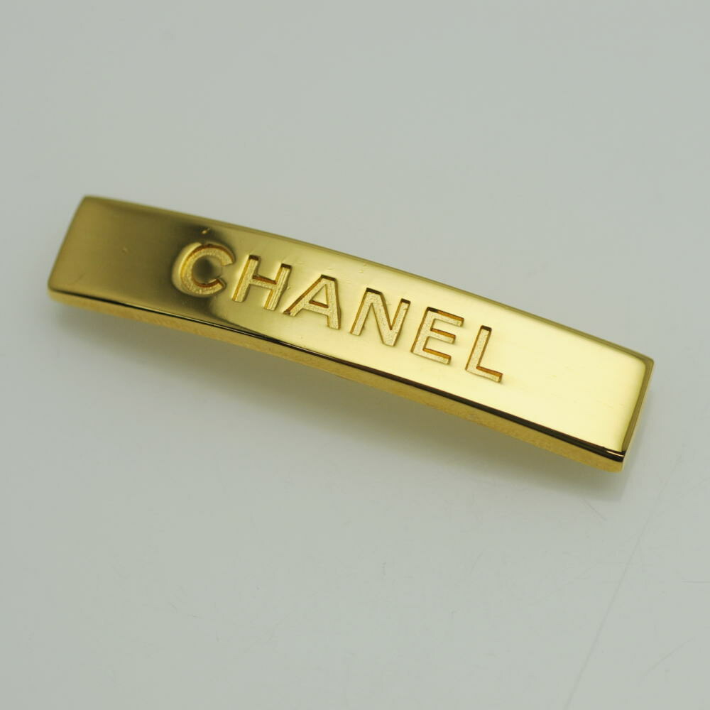 CHANEL バレッタ　ピンク　ラメ　スクエア　ココマーク DSC9790_399faa3c-5956-4240-
