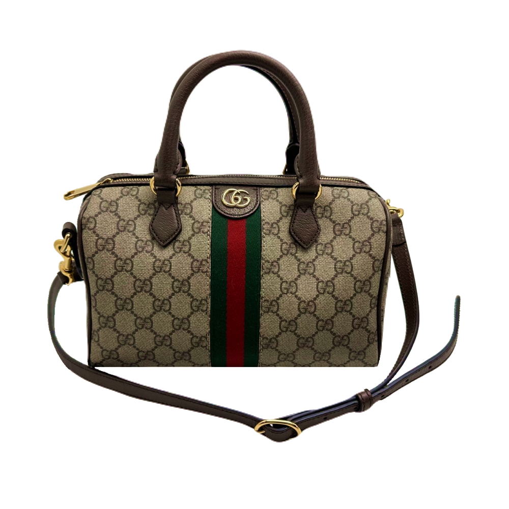 外観美品✨GUCCI GGスプリーム シェリーライン 2way ボストンバッグ GUCCI グッチ シェリーライン GGスプリーム ボストンバッグ