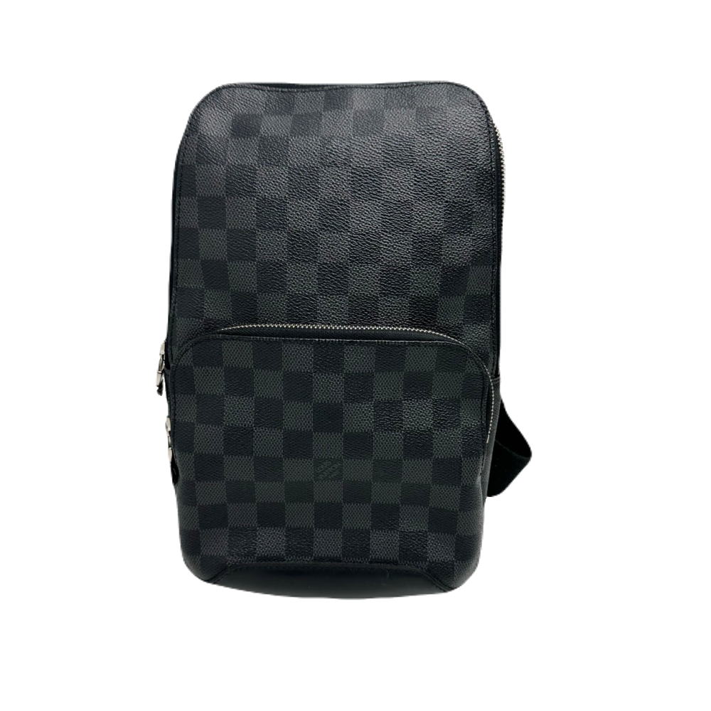 ★ルイ・ヴィトン LOUIS VUITTON★ 上半身御徒面子/ショルダーバッグ/ダミエグラフィット/アヴェニュースリングバッグ/N41719 【LV2345】【税込通貨価値】【一六銀行下位区分】【中古】【相応う】