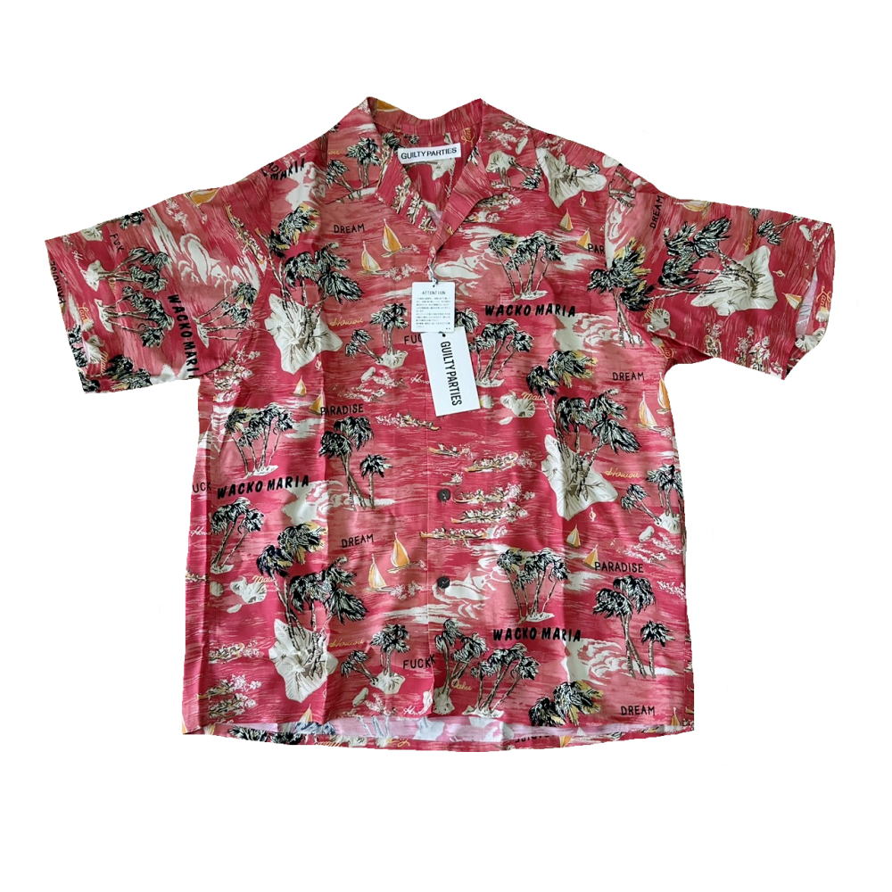 【24時間限定値下げ】WACKO MARIA 半袖シャツ M WACKO MARIA(ワコマリア) 25SS「50'S SHIRT S S ( TYPE-4