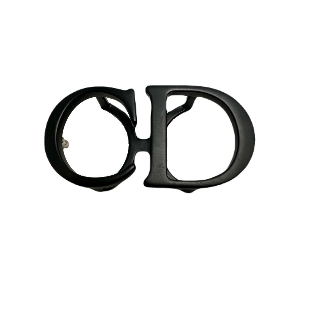 ◆ディオール Christian Dior◆ バックル/35粍/金管楽器/CD三尺帯バックル/黒いこと 【SA8483】【税込通貨価値】【一六銀行下位区分】【中古】【相応う】