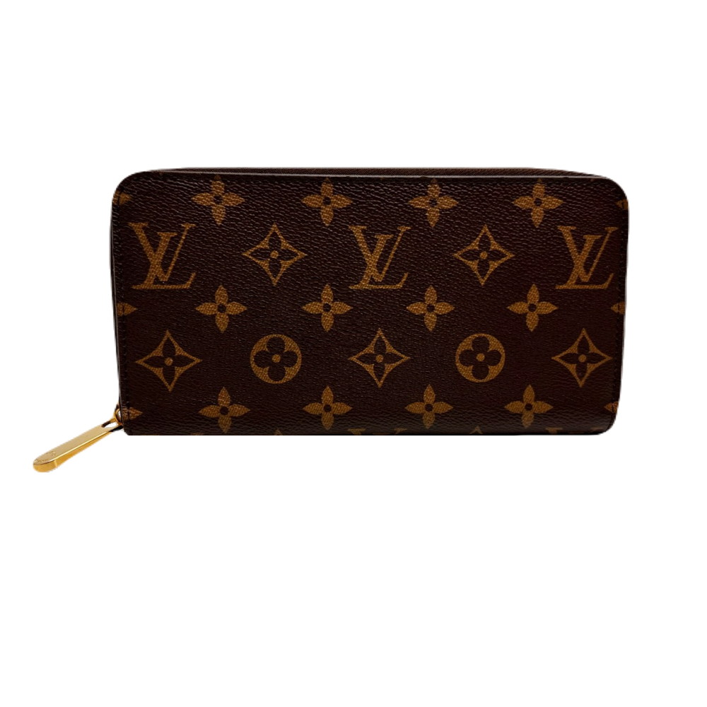 ★ルイヴィトン LOUIS VUITTON★ 財布/モノグラム/ジッピーウォレット/ブラウン/ラウンドファスナー長サイフ/M42616 【SA8607】【税込価格】【質屋出店】【中古】【対応】｜かねき質店