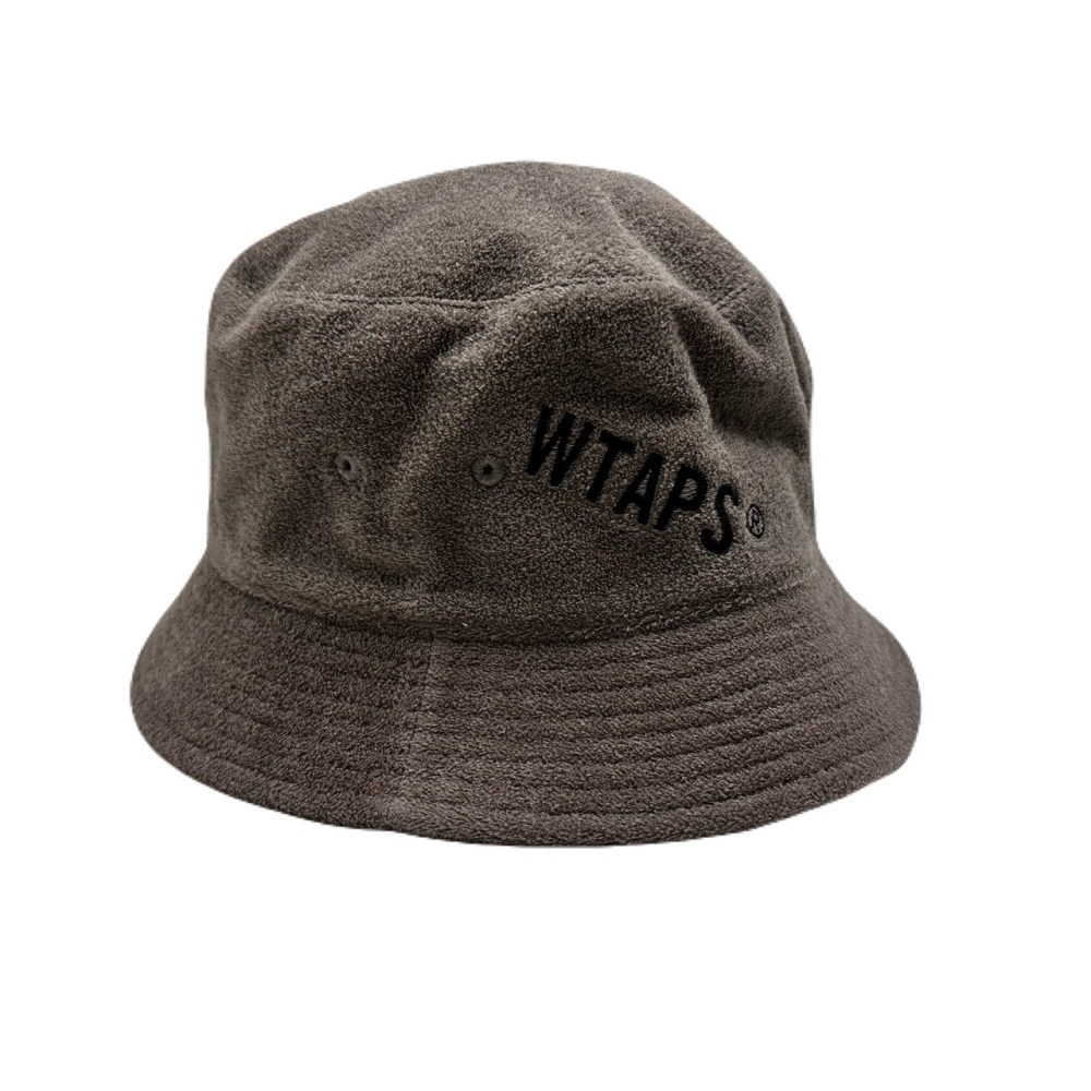 ◆ダブルタップス WTAPS◆ 帽子/ハット/BUCKET03/COTTON.PILE/バケットハット/コットン/パイル生地/グレー/2026SS/#3/#L/261HCDT-HT14 【SA8643】【税込価格】【質屋出店】【新品】【対応】｜かねき質店