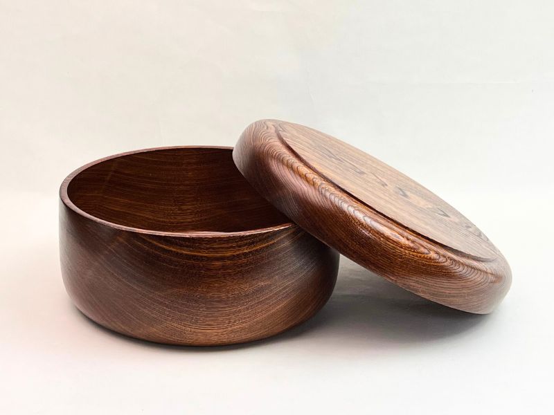 木製 茶びつ 楽天市場】【国産欅】【限定品】 茶櫃 木地 27cm : カネキン