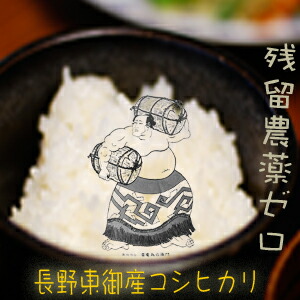 No１の出来(^^)v 長野県東御産 コシヒカリ 残留農薬ゼロ 検査1等 令和6年産 玄米１０ｋｇ 新米【smtb-td】【nk_fs_0629】