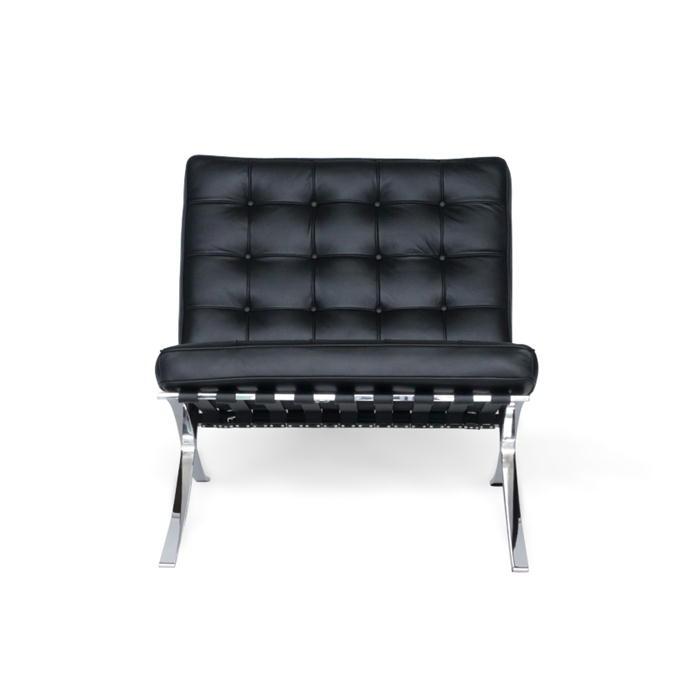 楽天市場】ミース・ファン・デル・ローエ【バルセロナチェア】3人掛け