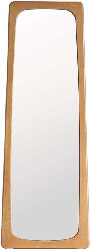 【市場シリーズ】Herit. Mirror　HEM-3772NA　ミラー　W620×D35×H1720mm 　天然木(オーク材)、5mm厚ミラー、繊維板(MDF)ラッカー塗装　ミラー裏面には飛散防止用のテープが貼付【送料無料】