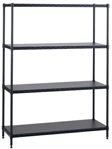 【エレクタセット商いもの】ERECTA  ベーシック SERIES  FLAT SHELF第一義的続きもの フラットシェルフ4段（黒いこと/白いこと）（BS1UM7535BK/BS1UM7535W）W750×D350×H1600粍  棚板･天板（スチール写真板・エポキシコーティング仕上）【取り引き先精神的な統合品】【貨物輸送無料】