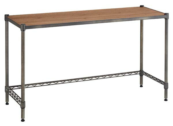 WORKING TABLE/エレクタセット商いもの BVS-20 ヴィンテージ ワーキング一覧表 WORKING TABLE VINTAGEWOOD  大きさW1200×D450×H700粍 天板材質:杉醇乎たる材・古木風塗り付ける20粍厚 ウッドシェリフラギットシダー 貨物輸送無料