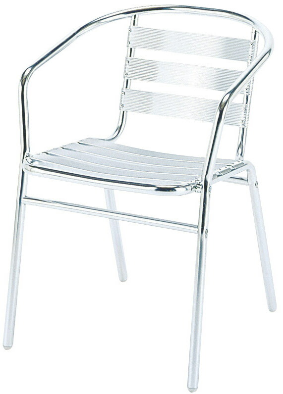 ガーデン アルミアームチェア 肘付き  AL-P53AC 4脚組 al-p53ac-4set.jpg