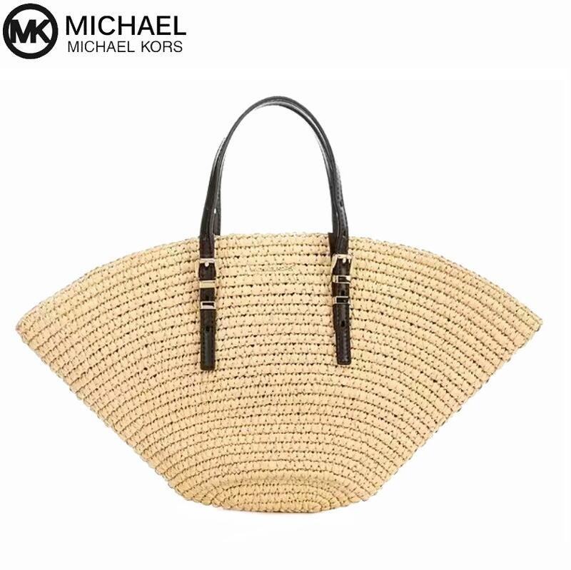 MICHAEL KORS かごバッグ ほぼ新品 MICHAEL KORS 新作セール マイケル コース かごバッグ トート