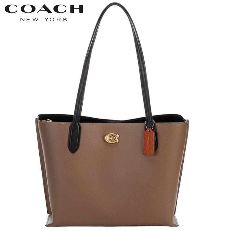 楽天市場】コーチ トートバッグ ウィロウ トート シグネチャー