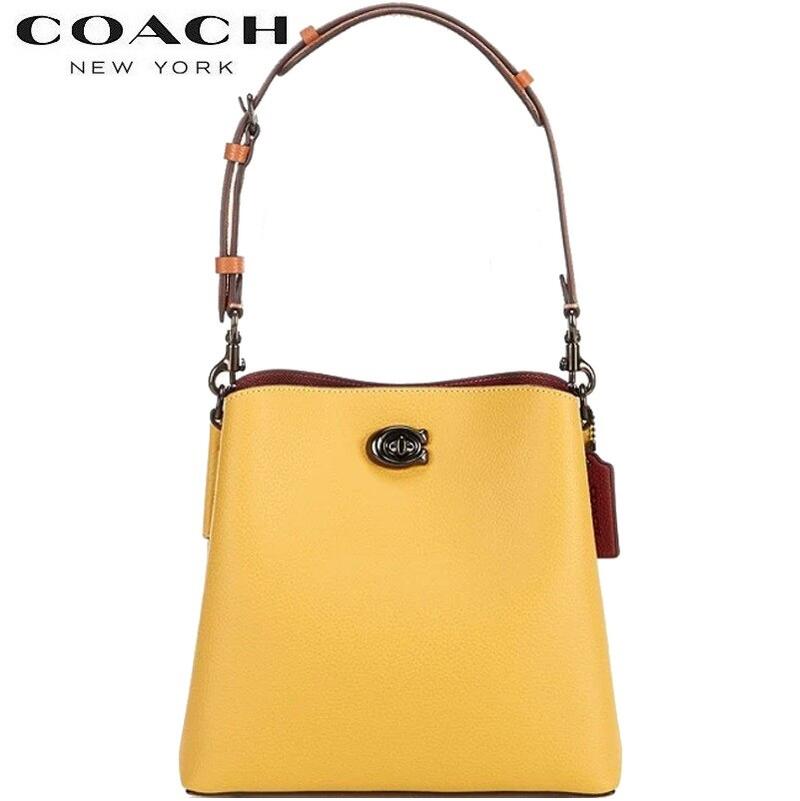 誠実 大人気 coach 新作 ウィロウ バケット ショルダー トートバッグ