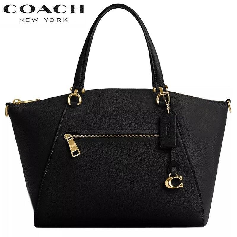 コーチ COACH 新作 ショルダーバッグ トートバッグ 2024新作 ベラ スモール サッチェル ペブル レザー ブラック 正規品 日本未入荷