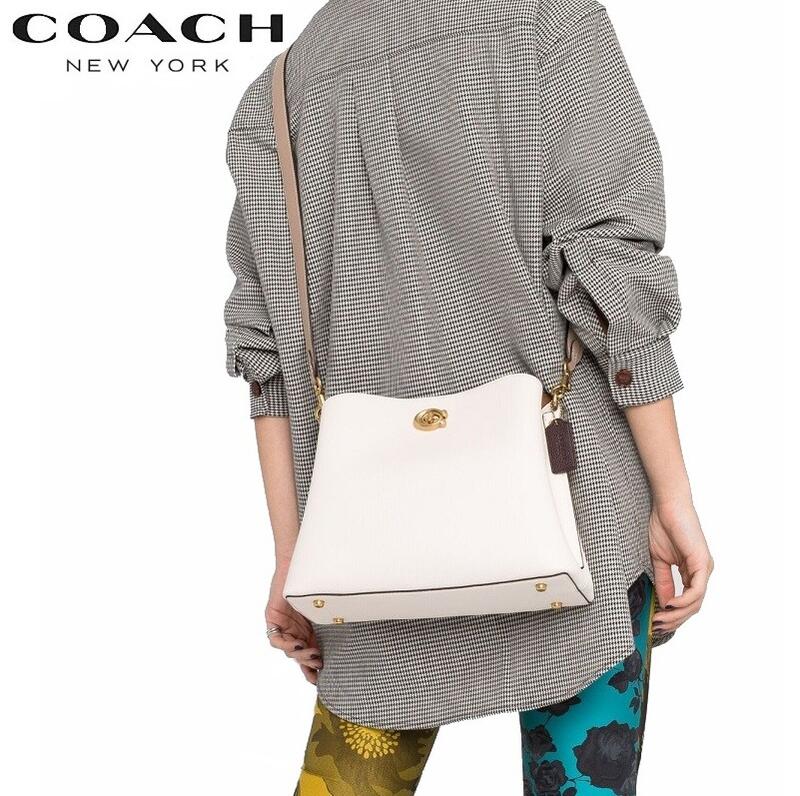 COACH コーチ職 うしろ側 新作 コーチ職 ショルダーバッグ レディース ブチック伝達ルート COACH ウィロウ 肩肉 御徒面子 色つや立ちはだかる 車輪止め マルチ