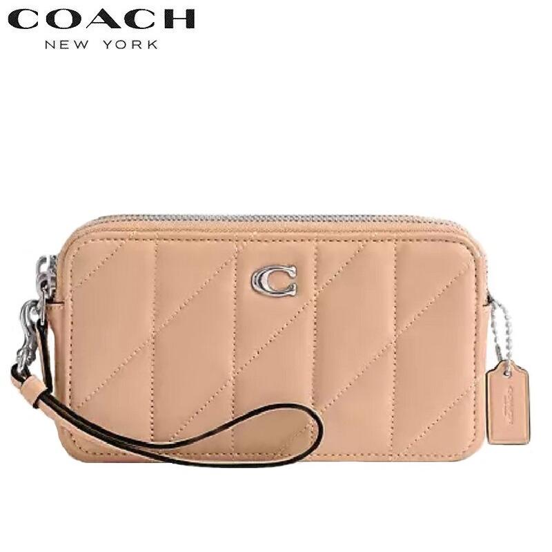 コーチ CM531 新作 コーチショルダーバッグ斜めがけ リストレット クラッチ 2way レディース ブティックライン COACH キラ クロスボディ ピロー キルティング バフ 正規品 日本直営店未入荷カラー