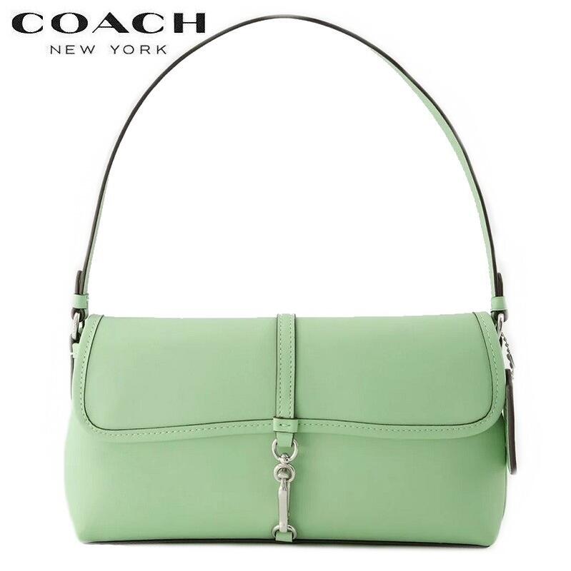 【SALE 2024春新作 COACH 】コーチ ショルダーバッグ スマホショルダーバッグ レディース 新作 コーチ ブティックライン COACH 2024春新作 ハンプトンズ ショルダーバッグ ペール ピスタチオ 正規品