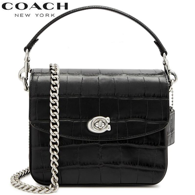 Coach スマホショルダーバッグ コーチ COACH スマホショルダー （ブラック） -アウトレット通販