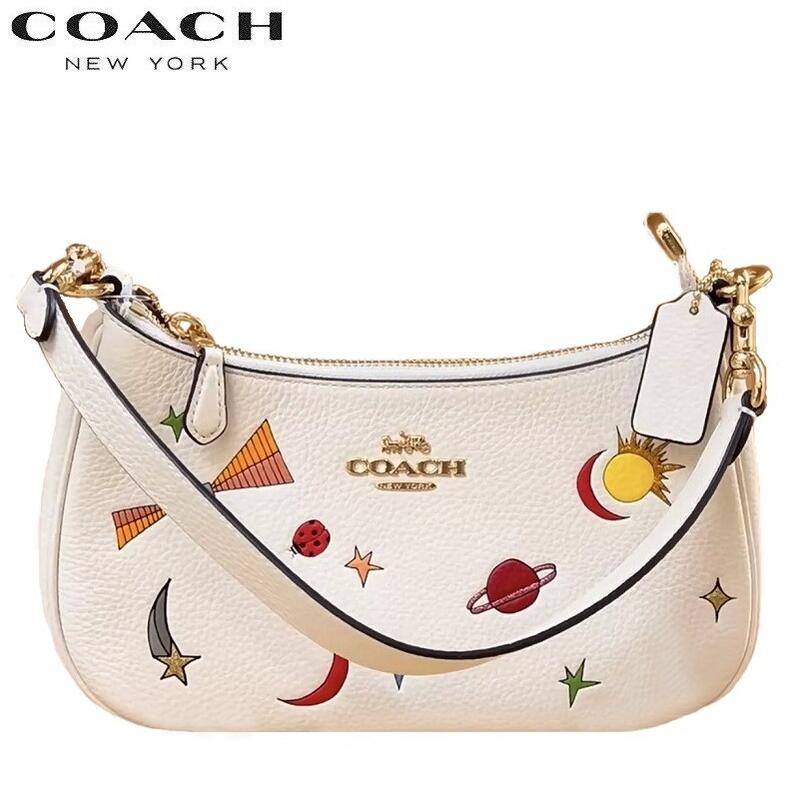 【33％OFF SALE 2024新作 COACH】コーチ COACH CU388 ショルダーバッグ 斜め掛け 2WAY レディース ファクトリー 2024秋冬新作COACH テリ ショルダー バッグ チョーク マルチ 正規品 38,253円