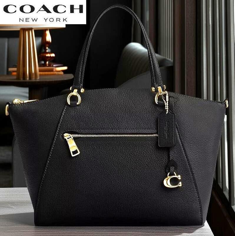コーチ COACH 新作 ショルダーバッグ トートバッグ 新作 ベラ スモール サッチェル ペブル レザー ブラック 正規品 日本未入荷|KANON STORY