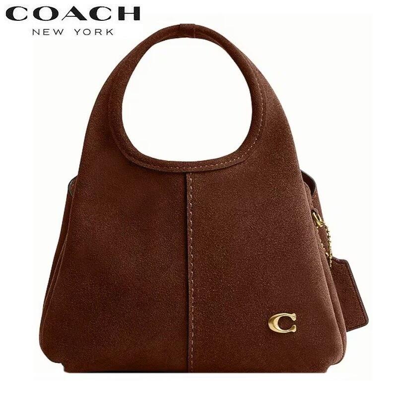 コーチ COACH バッグ 新作 ショルダーバッグ 斜め掛け レディース ブティックライン COACH 2026春新作 ラナ スエード ショルダーバッグ 19 ウォーム ブラウン 正規品 日本未入荷｜KANON STORY 46,200円