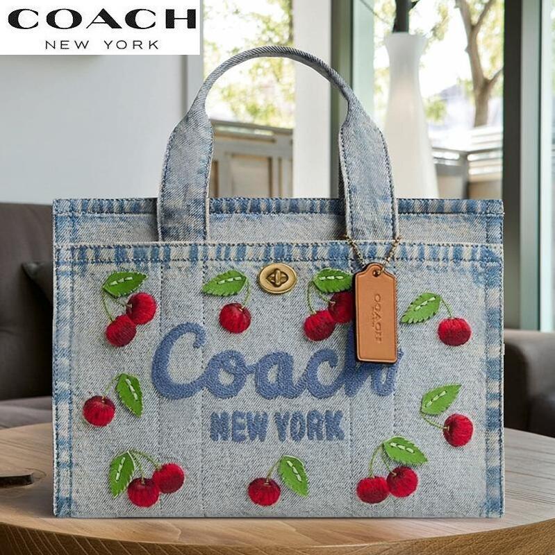 楽天市場】COACH コーチ トートバッグ DNM CARGO T CR657 レディース