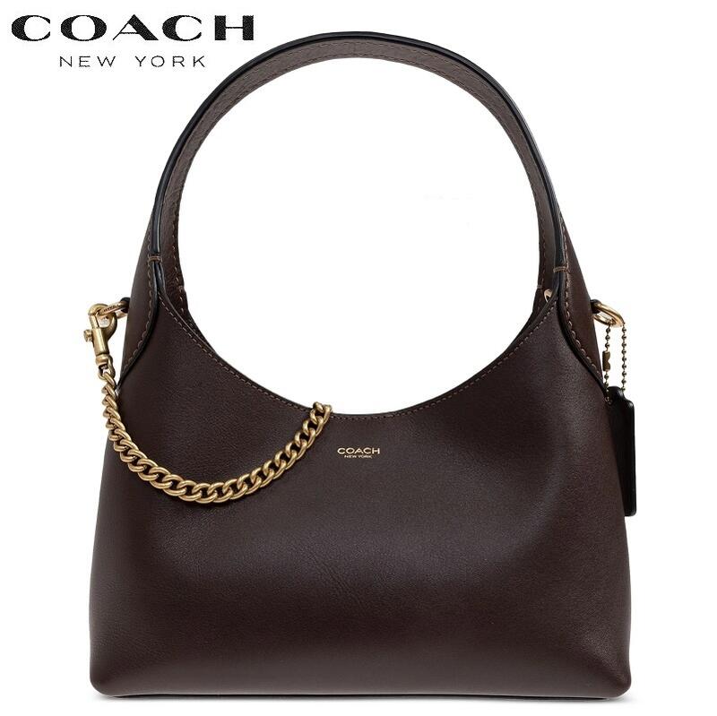 コーチ COACH バック 新作 CW614 コーチショルダーバッグ レディース 斜めがけ ブティックライン COACH 2025新作 ミニ ブルックリン 23 ショルダー バッグ メイプル 正規品|KANON STORY