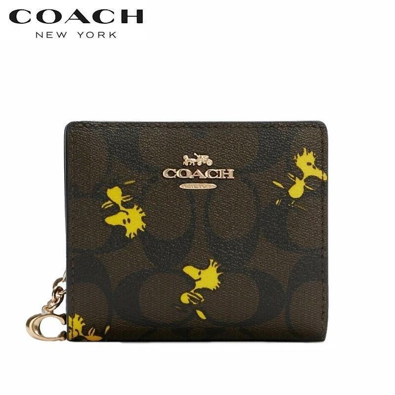 楽天市場】【SALE 新作 COACH】即納可能 コーチ 財布 二つ折り ミニ