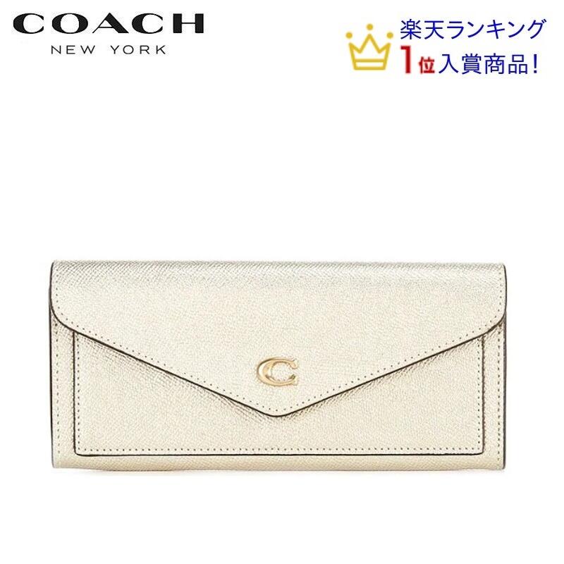 楽天市場】【SALE 新作 COACH】新作 コーチ 財布 二つ折り 長財布 新作