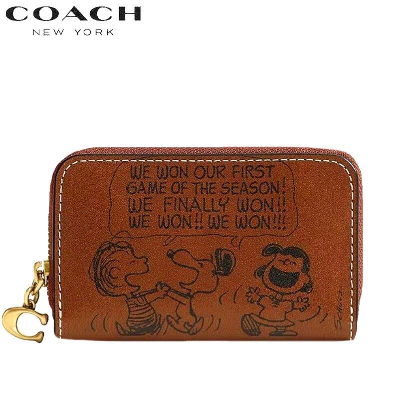 限定コラボ✨COACHXPEANUTS スヌーピー 二つ折り 財布 CCB23 限定コラボ✨COACHXPEANUTS スヌーピー 二つ折り 財布 CCB23