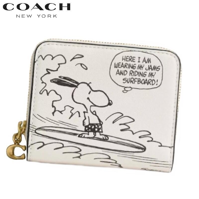 限定‼️【COACH X PEANUTS】スヌーピー 二つ折り 財布 CCB23 Amazon | [コーチ] COACH X PEANUTS コーチ x スヌーピー コラボ