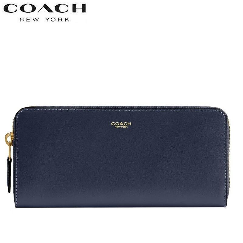 コーチ職 COACH 長紙入れ 新作 CCY19 レディース メンズ  ブチック生産ライン 2026春新作 ニューヨーク州 か細い 手風琴 ジップ なめし革 ウォレット 米国海軍 定まり品 日本未入荷