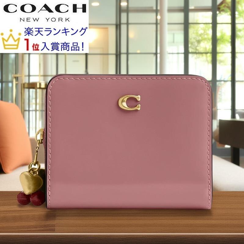 コーチ職 紙入れ 二つ折り COACH 2026新作 CDC40 二つ折り紙入れ レディース ミニ紙入れ 歌留多入れもの 歌留多入れ ブチック生産ライン  COACH 新作 エッセンシャル ビルフォールド ウォレット 引きつける ピオニー 定まり品 日本未入荷