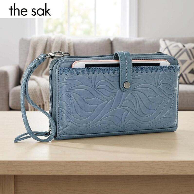 ザサック 新作 THE SAK スマホ ショルダーバッグ おサイフケータイ アイリス スマートフォン クロスボディ ローズ ウッド 正規品 日本未入荷｜KANON STORY