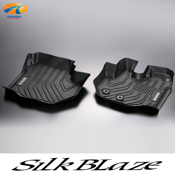 SilkBlaze シルクブレイズ3Dフロアマット200系ハイエースフロント用フロアマット カーマット 3Dマット 泥汚れ 車種専用 軽量 防水 防汚 汚れ防止 水洗い可能 アウトドア 200ハイエース hiace 1列目 運転席 助手席｜関西オートパーツ販売　大阪本店