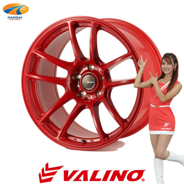 VALINO ヴァリノ Bushou[武将]×Advanti N820S 17×9.0J 5H 100 38 マットブラック 1本 [代引き不可] ヴァリノ 17インチ9.5j+15 ホイール Bushou[武将] × Advanti N820