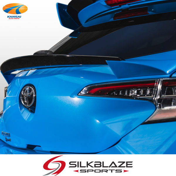カローラスポーツ E21 リアゲートウイング 塗分け塗装 SilkBlaze シルクブレイズ 代引き決済不可 ※送料無料対象外 ショップ、業者への発送は送料半額